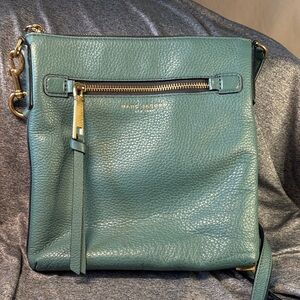 Marc Jacobs Teal Leather Crossbody Bag